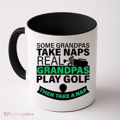 Funny Golf Grandpa Coffee Mug