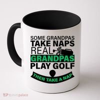 Funny Golf Grandpa Coffee Mug thumb 0
