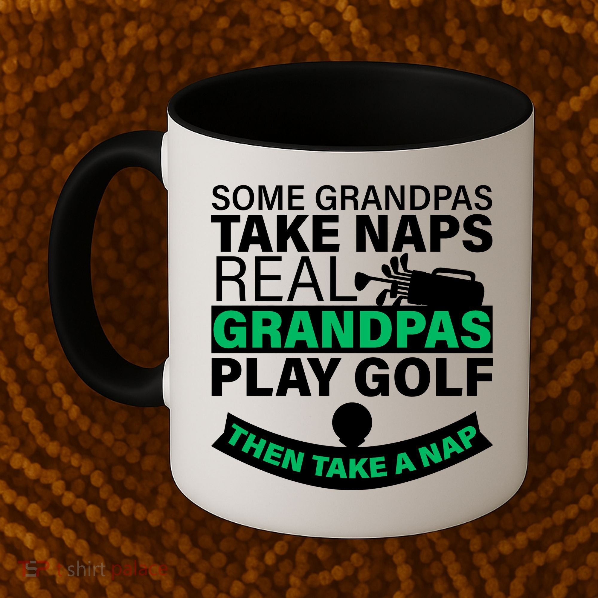Funny Golf Grandpa Coffee Mug