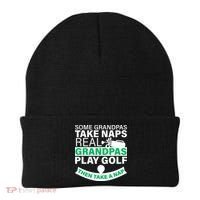 Funny Golf Grandpa Beanie thumb 0