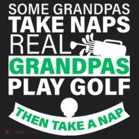 Funny Golf Grandpa Beanie thumb 2