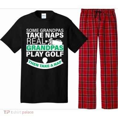 Funny Golf Grandpa Pajama Set