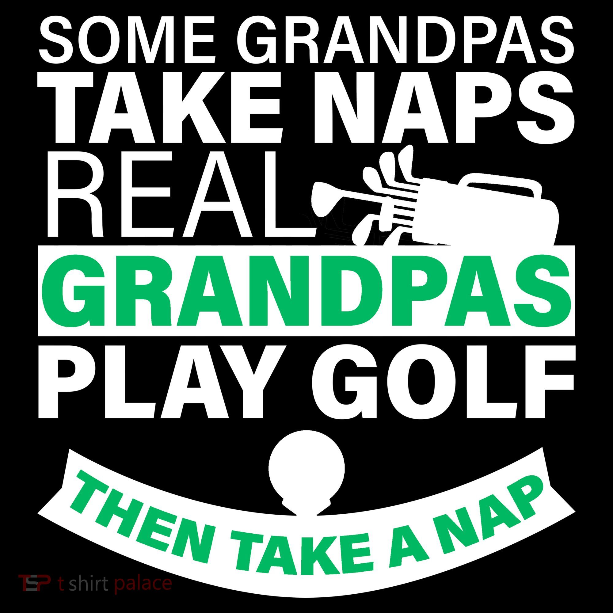 Funny Golf Grandpa Polo