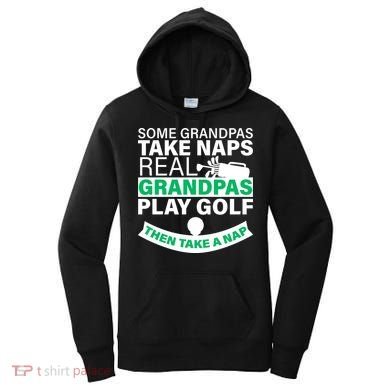 Funny Golf Grandpa Women's Hoodie