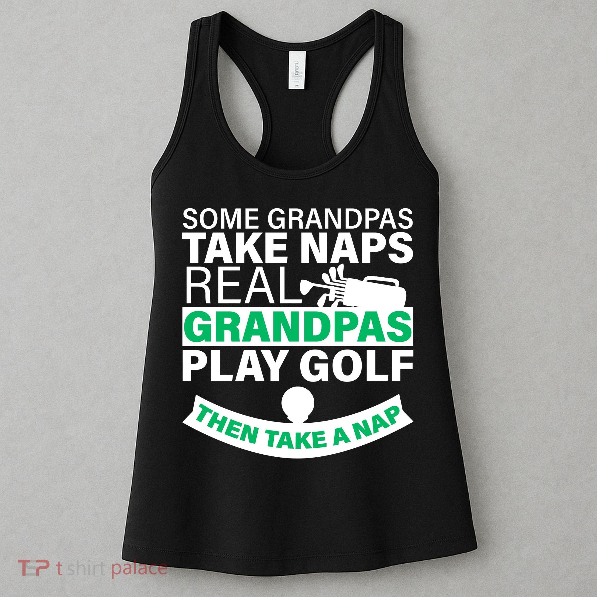 Funny Golf Grandpa Women's Tank Top