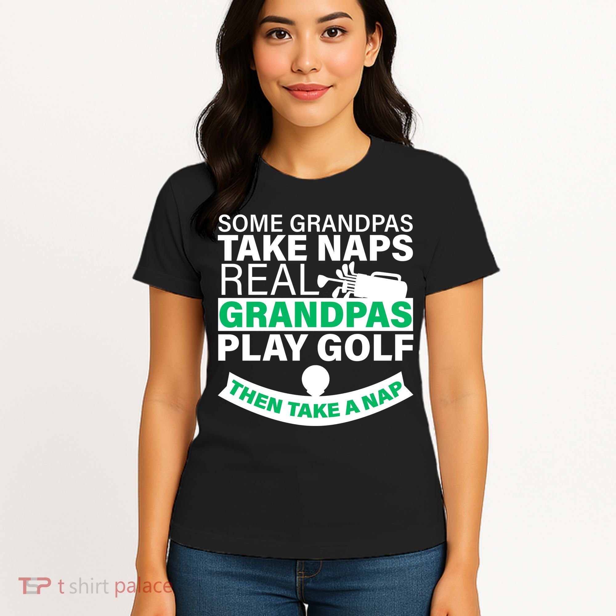 Funny Golf Grandpa Women's T-Shirt