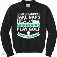 Funny Golf Grandpa Kids Sweatshirt thumb 0