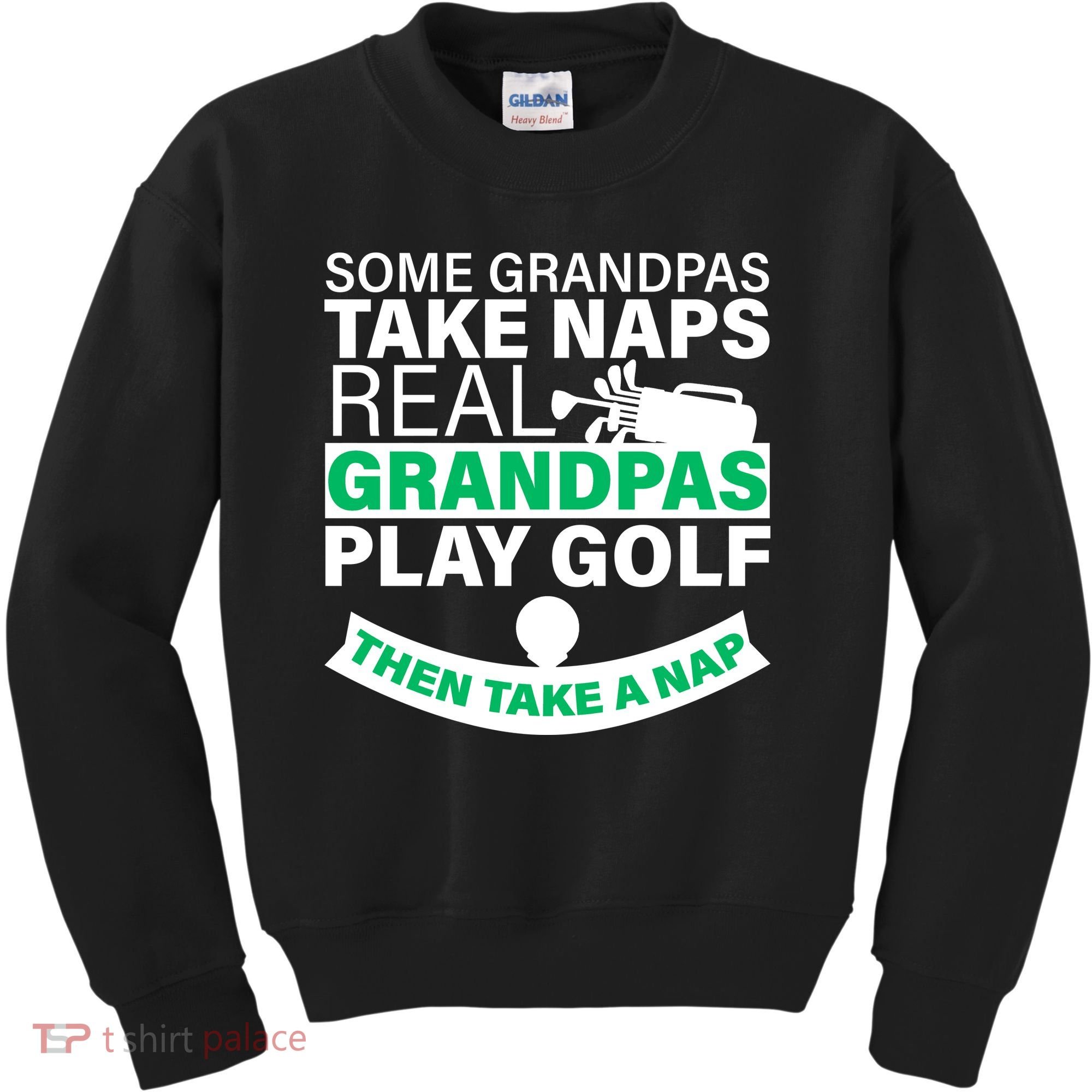 Funny Golf Grandpa Kids Sweatshirt