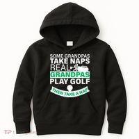 Funny Golf Grandpa Kids Hoodie thumb 0