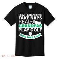 Funny Golf Grandpa Kids T-Shirt thumb 0