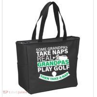 Funny Golf Grandpa Tote Bag thumb 2