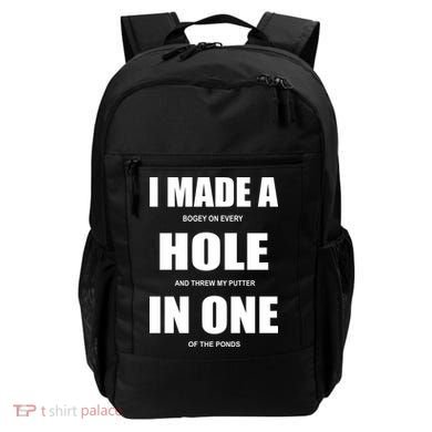 Funny Golf Hole In One Backpack