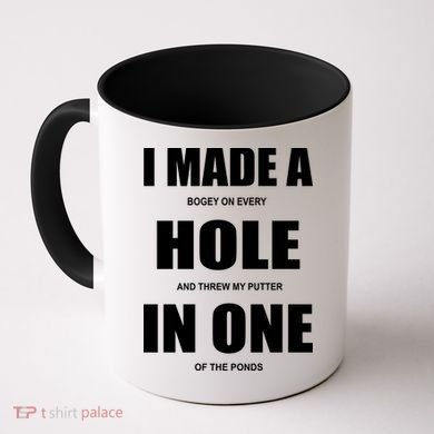 Funny Golf Hole In One Coffee Mug