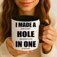 Funny Golf Hole In One Coffee Mug thumb 3