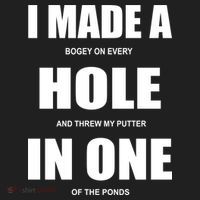 Funny Golf Hole In One Beanie thumb 2