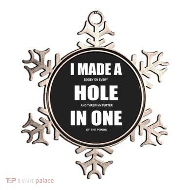Funny Golf Hole In One Ornament