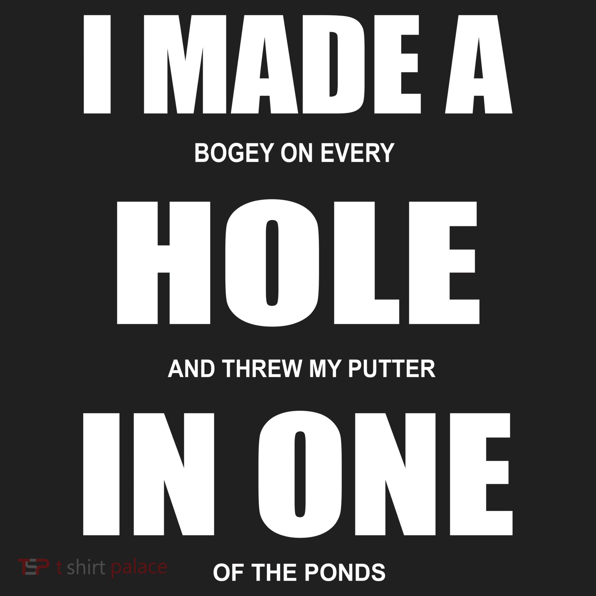 Funny Golf Hole In One Hat