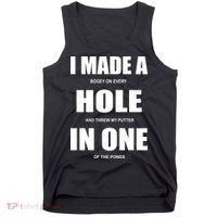 Funny Golf Hole In One Tank Top thumb 0