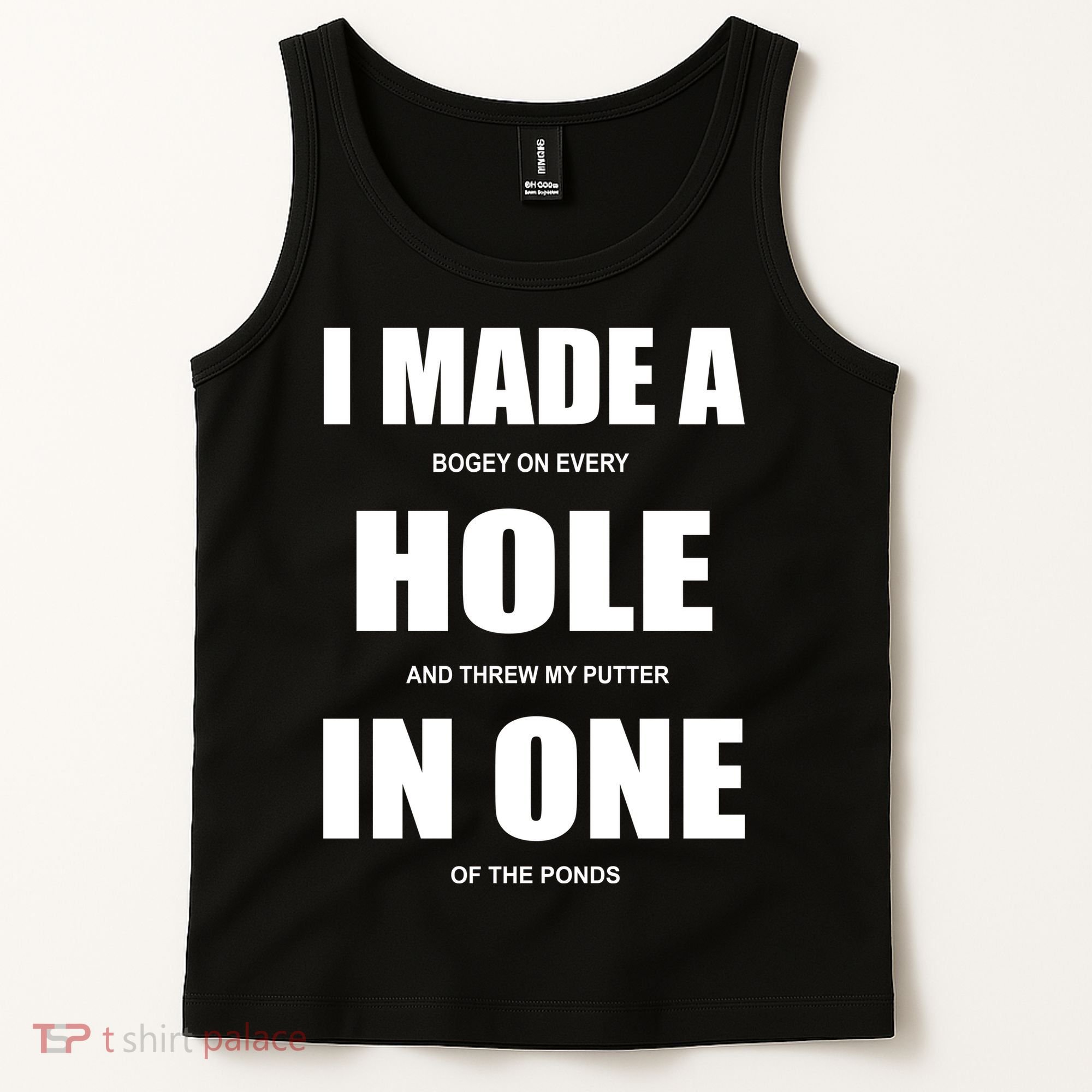 Funny Golf Hole In One Tank Top