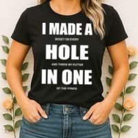 Funny Golf Hole In One Women's T-Shirt thumb 2