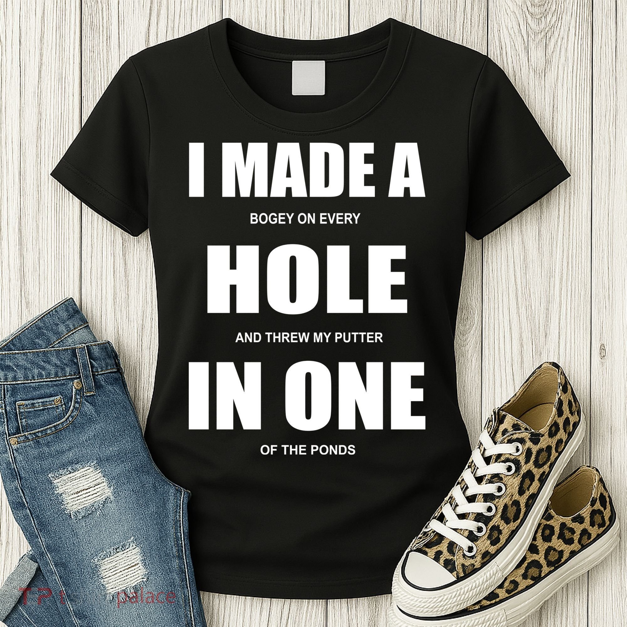 Funny Golf Hole In One Women's T-Shirt