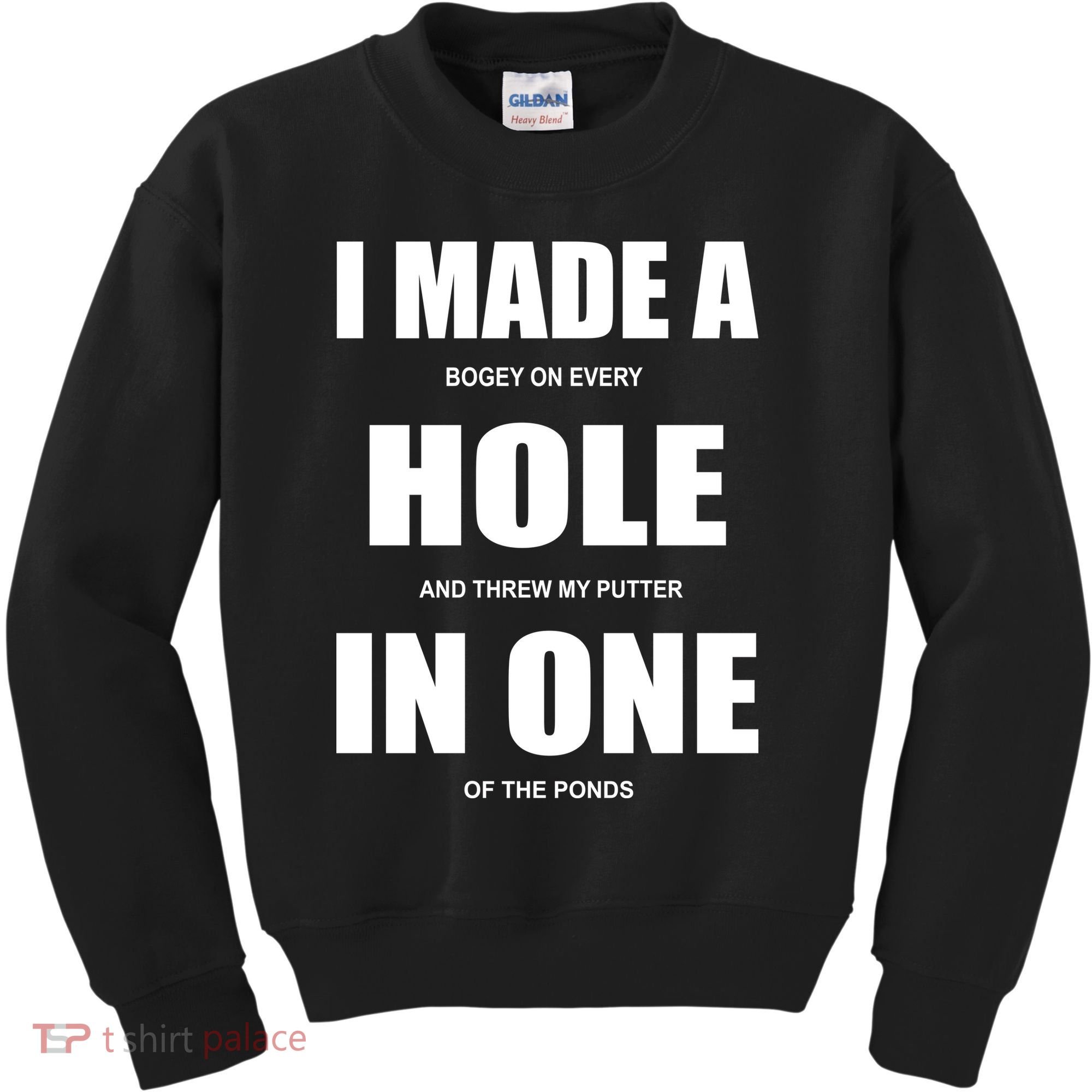 Funny Golf Hole In One Kids Sweatshirt