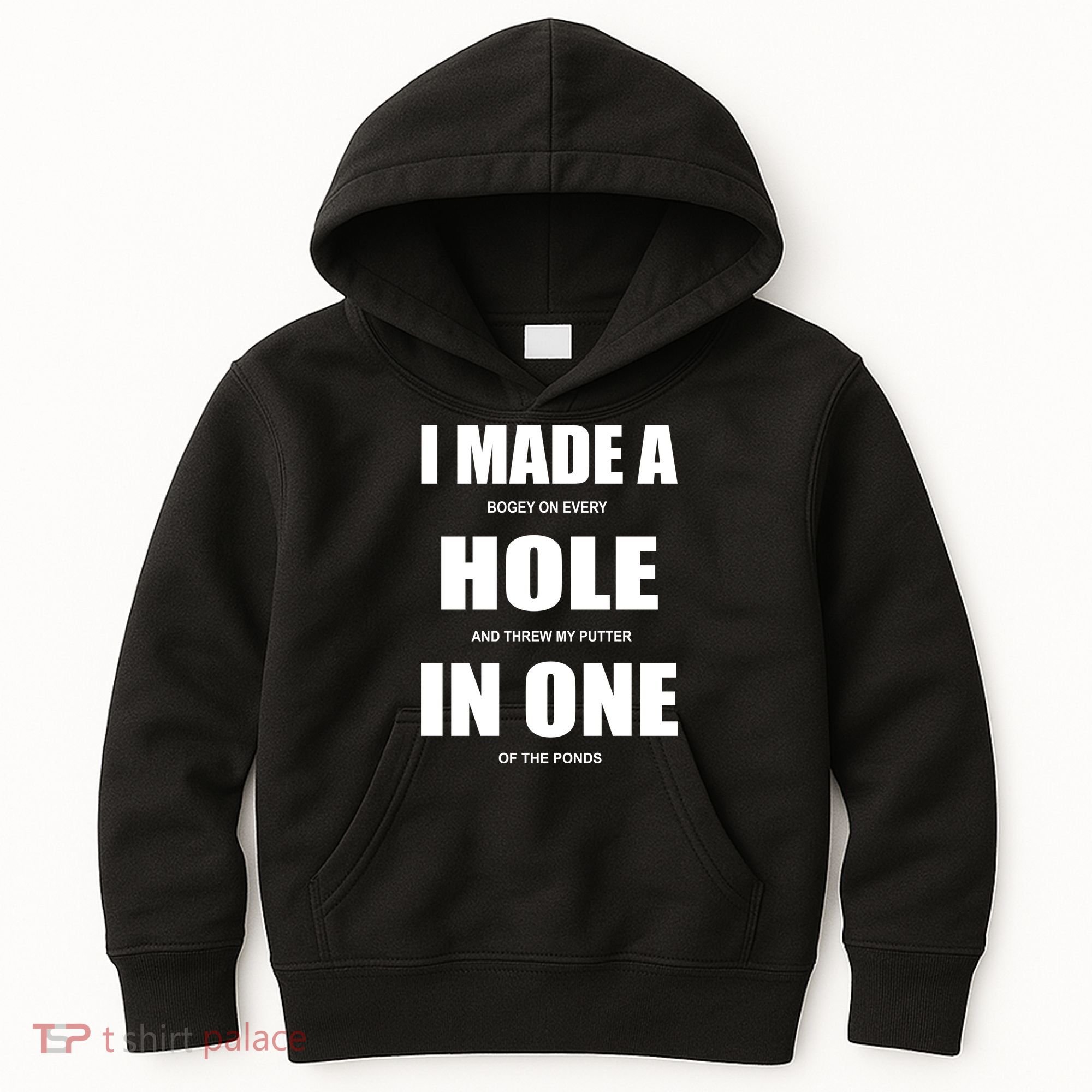 Funny Golf Hole In One Kids Hoodie