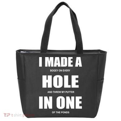 Funny Golf Hole In One Tote Bag
