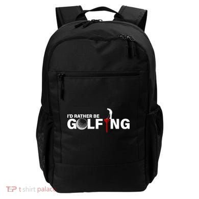 Funny Golfers Design Rather Be Golfing Backpack