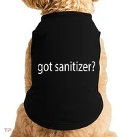 Funny Got Sanitizer? Doggie Tank thumb 0