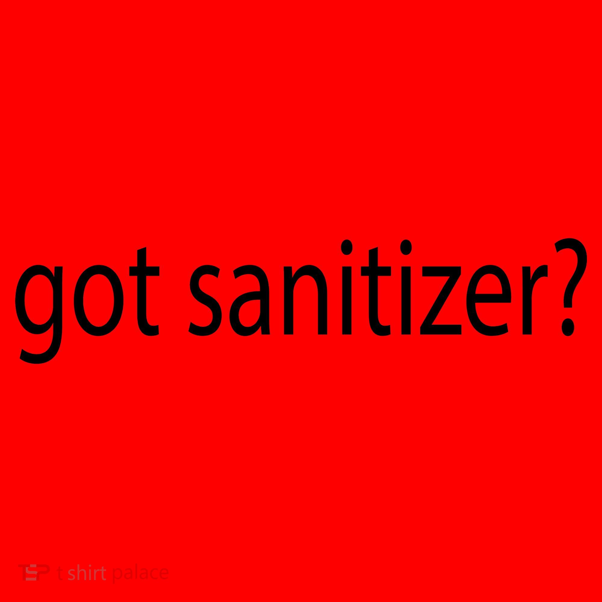 Funny Got Sanitizer? Santa Hat
