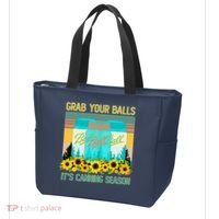 Funny Grab Your Balls It's Canning Season Tote Bag thumb 3