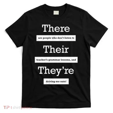 Funny Grammar Teacher T-Shirt
