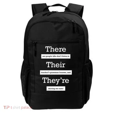 Funny Grammar Teacher Backpack