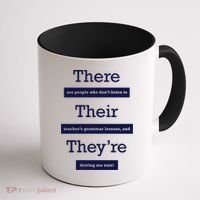 Funny Grammar Teacher Coffee Mug thumb 1