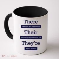 Funny Grammar Teacher Coffee Mug thumb 0