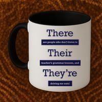 Funny Grammar Teacher Coffee Mug thumb 2