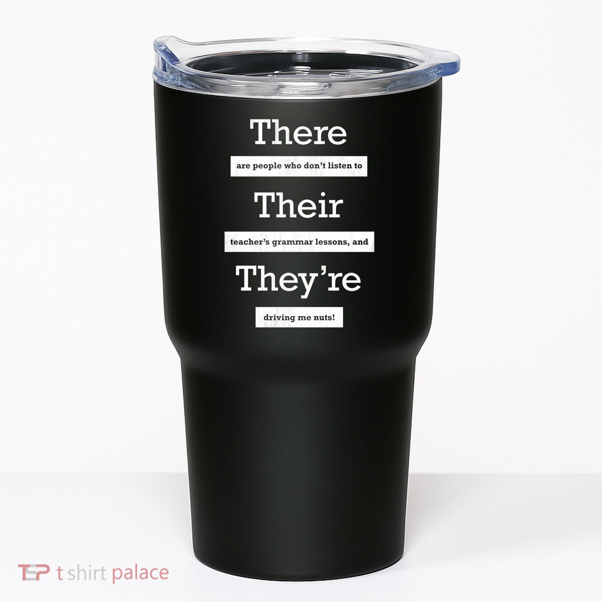 Funny Grammar Teacher Tumbler