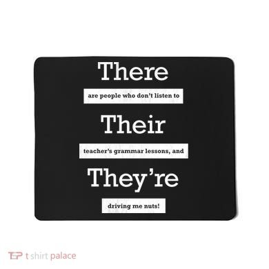 Funny Grammar Teacher Mousepad