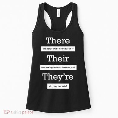 Funny Grammar Teacher Women's Tank Top