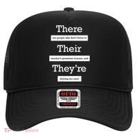 Funny Grammar Teacher Hat thumb 0