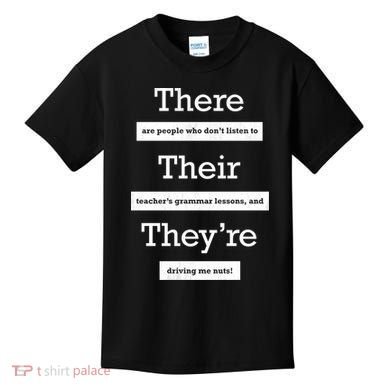 Funny Grammar Teacher Kids T-Shirt