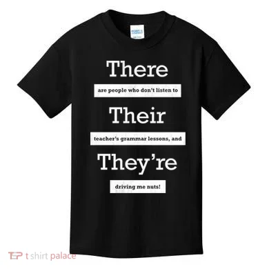 Funny Grammar Teacher Kids T-Shirt