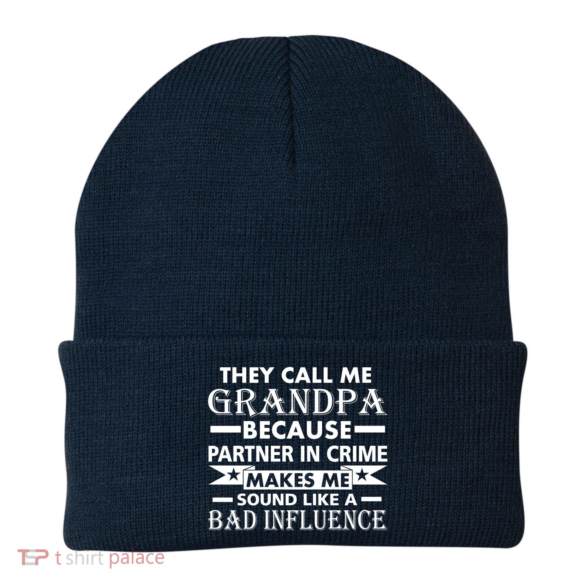 Funny Grandpa Grandfather Beanie