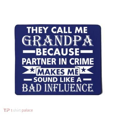 Funny Grandpa Grandfather Mousepad