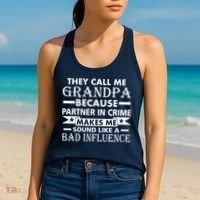 Funny Grandpa Grandfather Women's Tank Top thumb 2