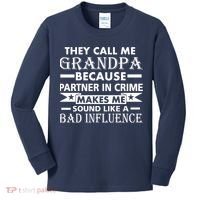 Funny Grandpa Grandfather Kids Long Sleeve Shirt thumb 0