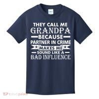 Funny Grandpa Grandfather Kids T-Shirt thumb 0
