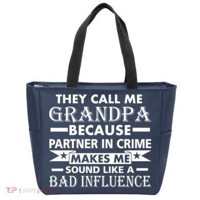 Funny Grandpa Grandfather Tote Bag