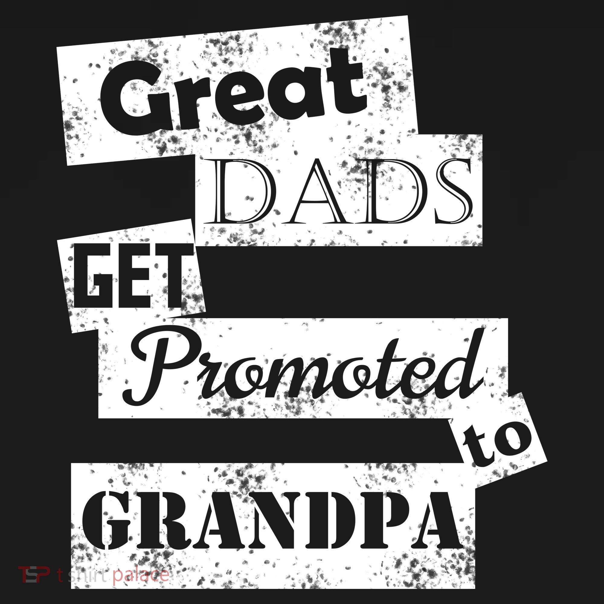 Funny Great Dads Get Promoted To Grandpa Bucket Hat